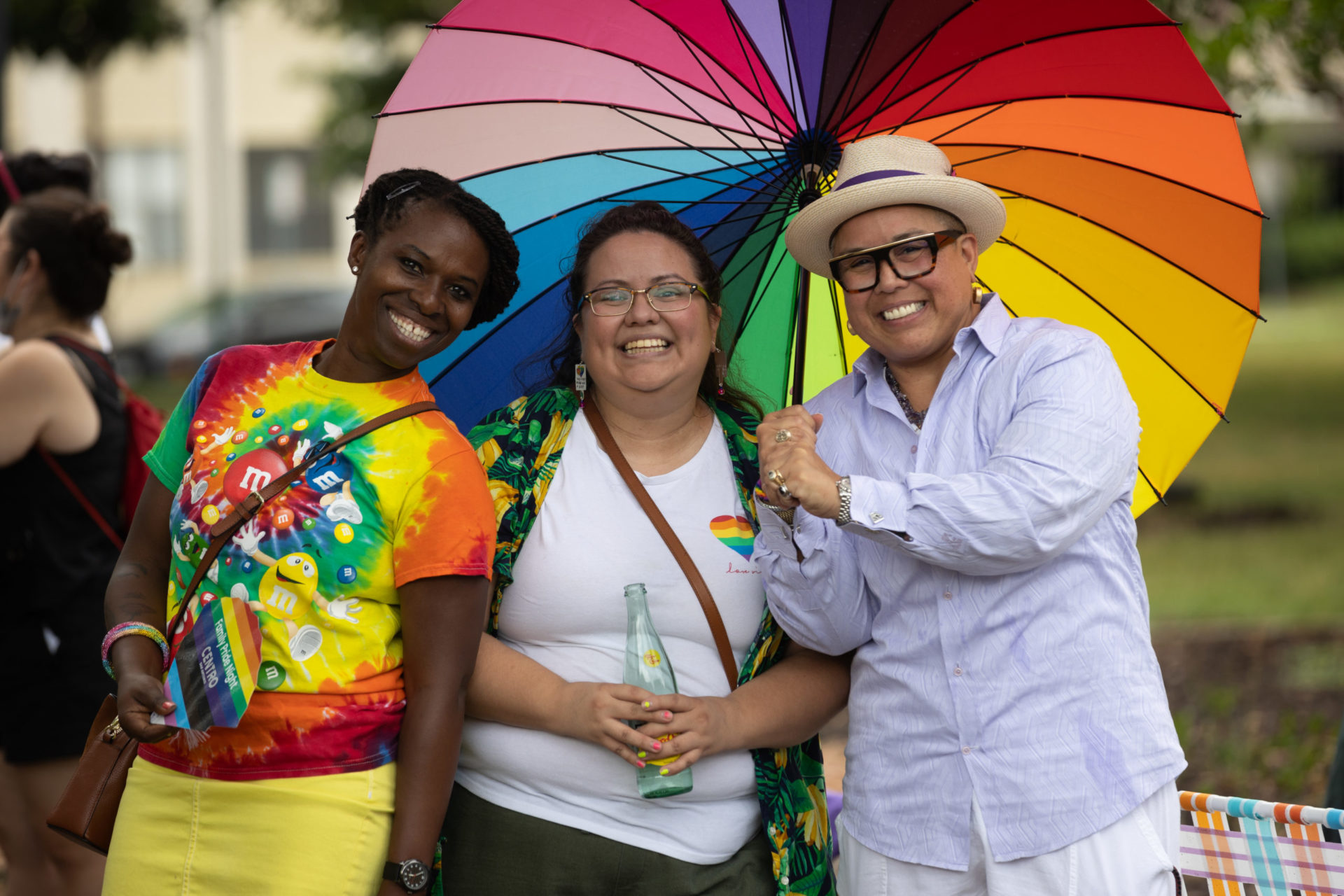 Centro Family Pride Day Image Of Event People posing for photo