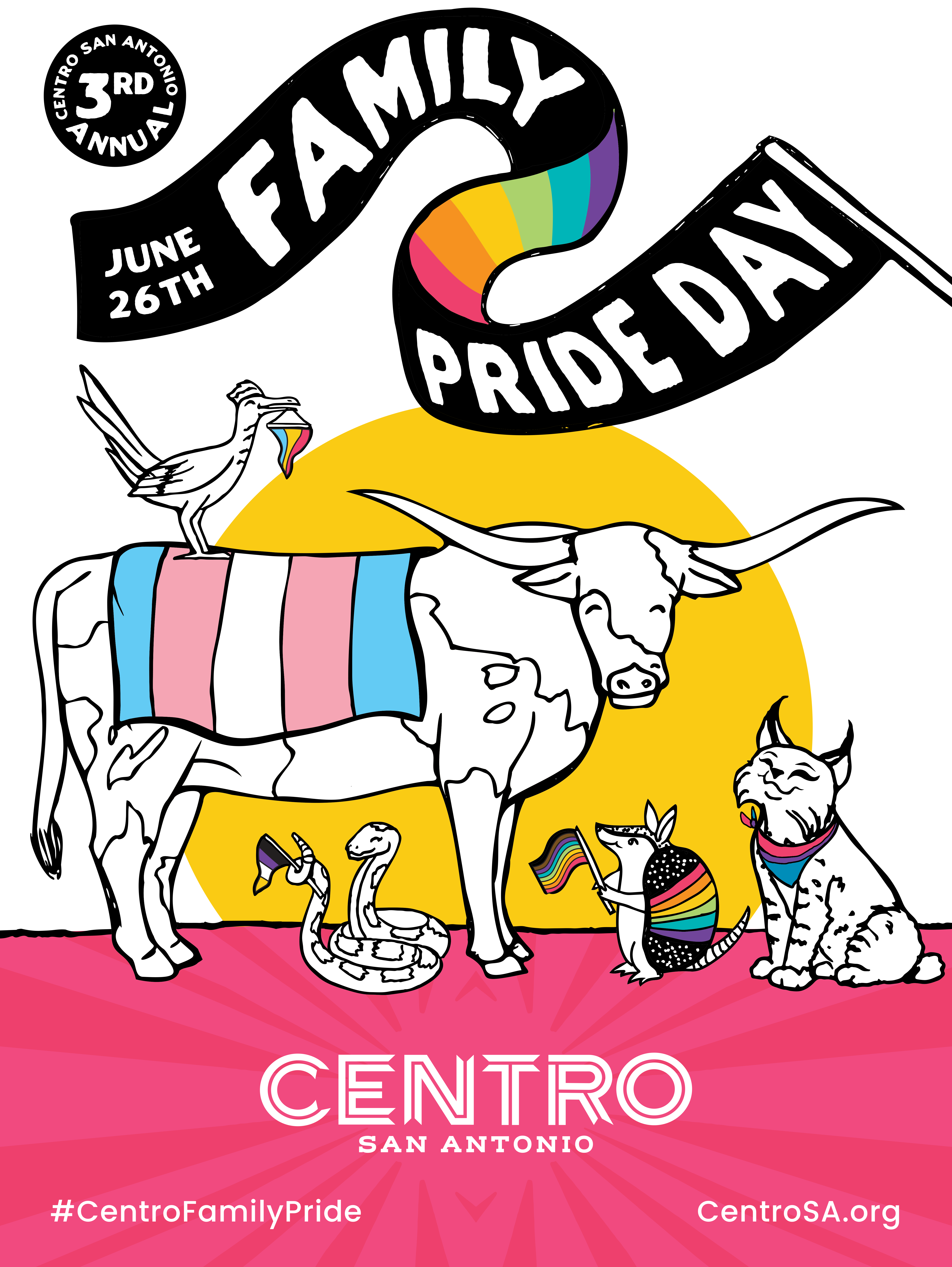 3rd Annual Family Pride Day Poster