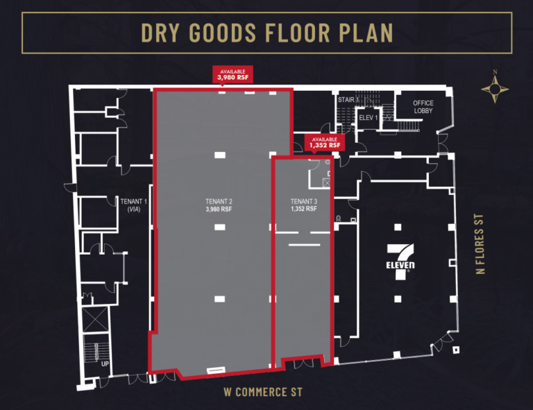 Dry Goods Floor Plan