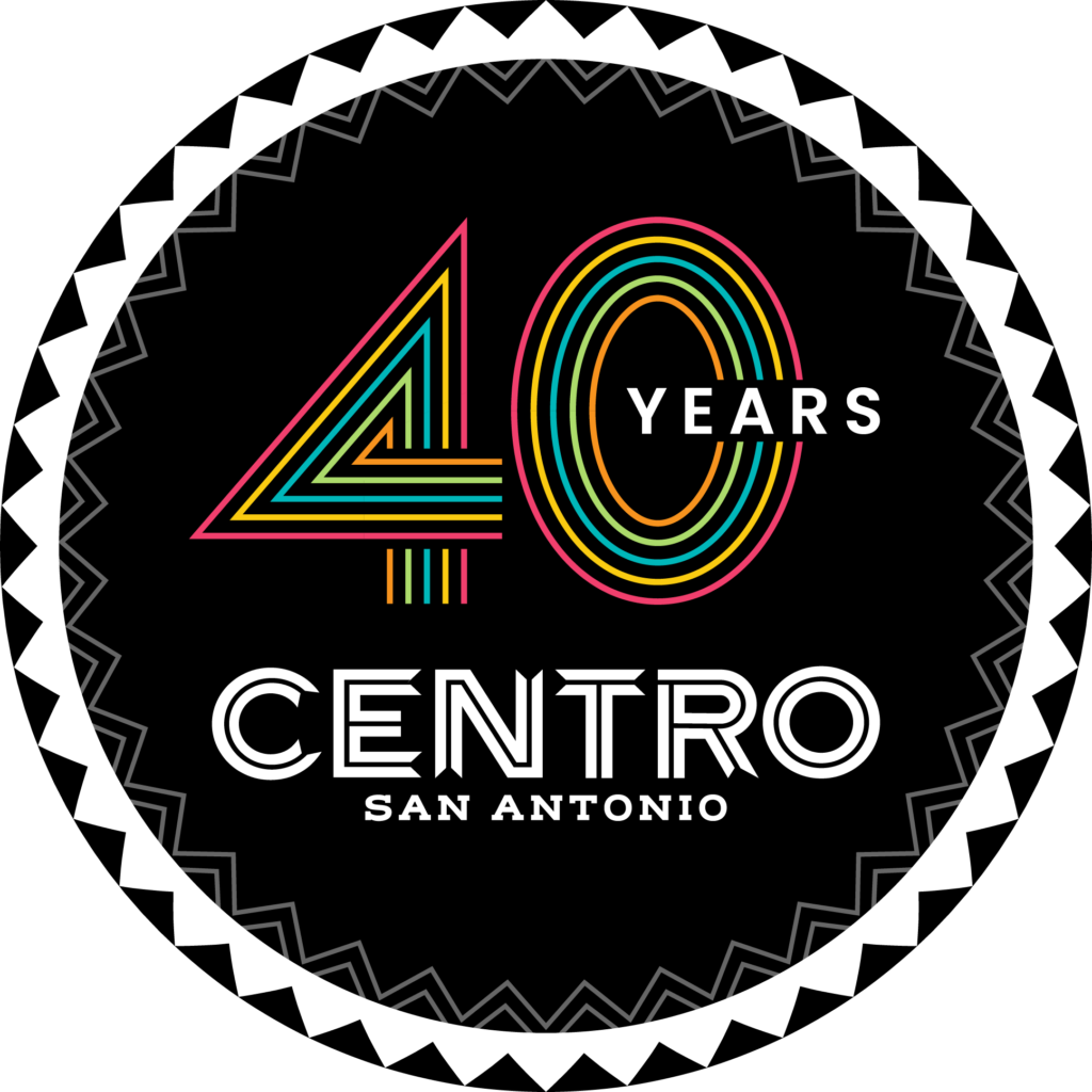 Centro San Antonio 40 Year Anniversary Graphic
